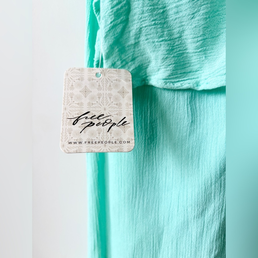 BNWT Free-est Oceans Maxi Dress Mint Wave - Picture 8 of 16